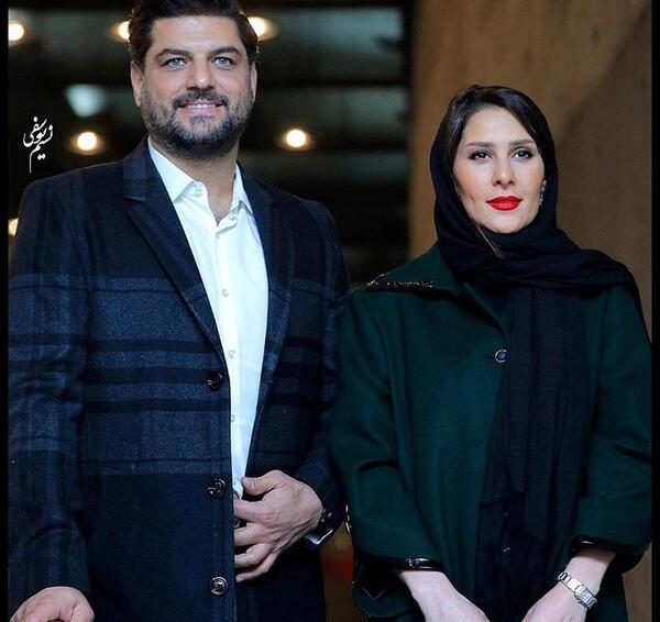 عکس محسن چگینی و همسرش