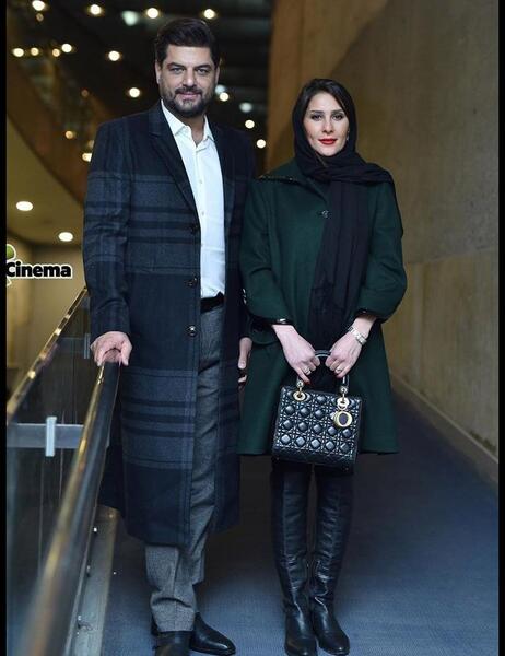 عکس محسن چگینی و همسرش