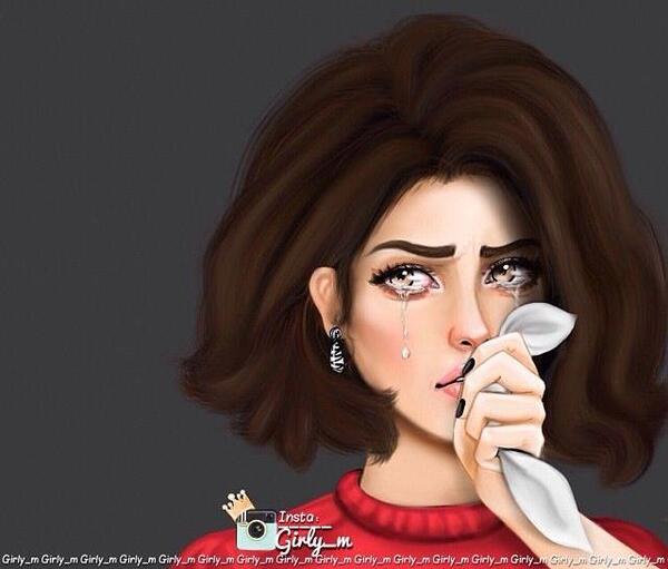 عکس فانتزی دخترانه گریه دار