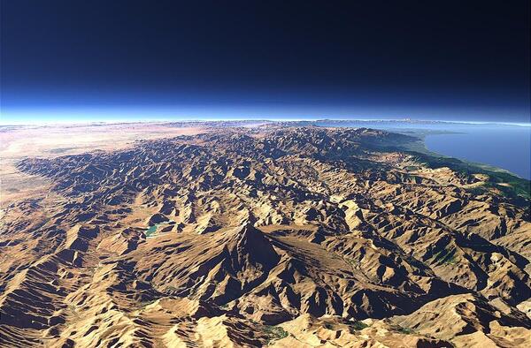 عکس هوایی لار