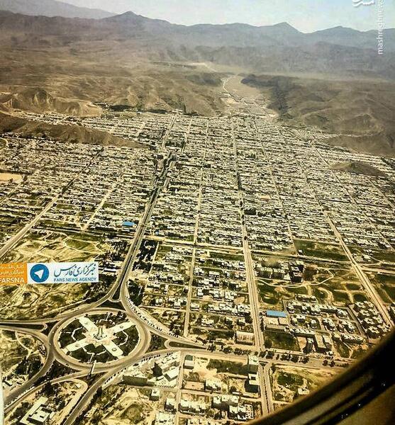 عکس هوایی لار