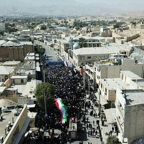 عکس هوایی لار