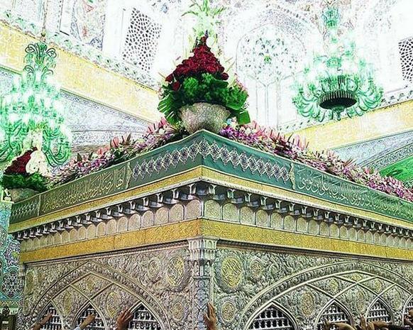 عکس نوشته زیارت قبولی امام رضا
