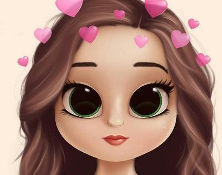 عکس پروفایل دخترونه عروسکی
