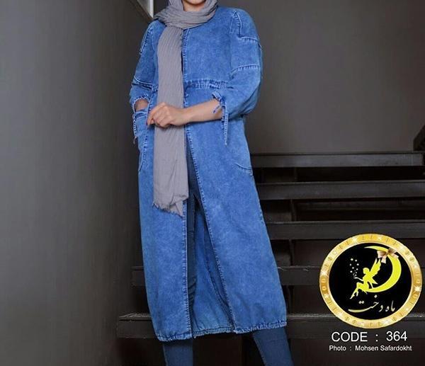 عکس مانتو طرح لی تابستانه