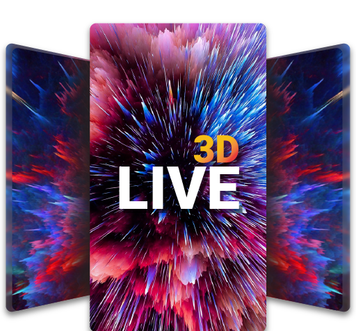 عکس سه بعدی متحرک برای تصویر زمینه