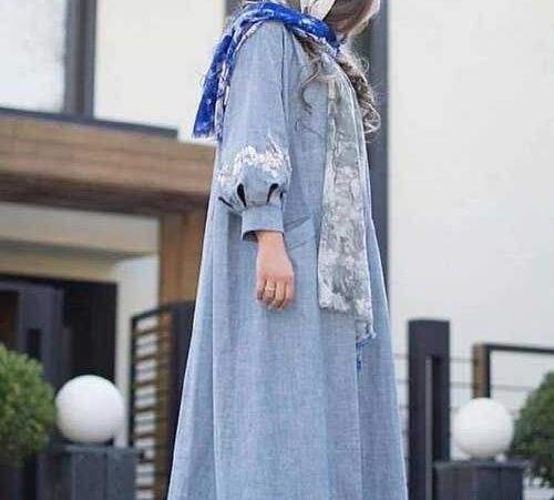 عکس مدل مانتو جدید آستین فانوسی