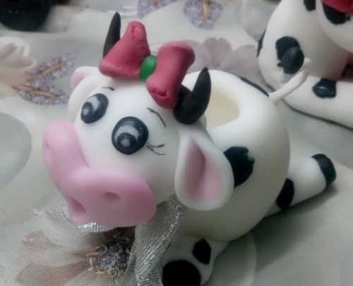 عکس ایده گاو برای سفره هفت سین