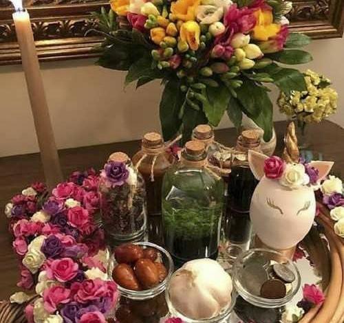 عکس ایده گاو برای سفره هفت سین