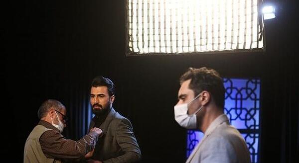 عکس صابر خراسانی در برنامه جاذبه