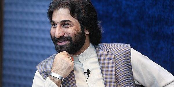 عکس صابر خراسانی در برنامه جاذبه