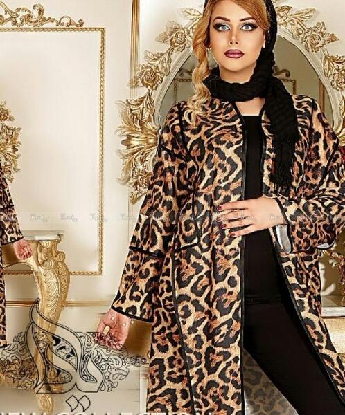 عکس مدل مانتو پلنگی جدید