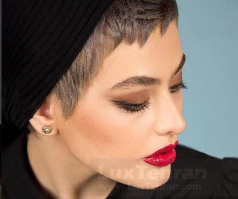 عکس جدید ریحانه پارسا با موهای کوتاه