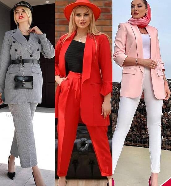 عکس مانتو کتی با شلوار گشاد