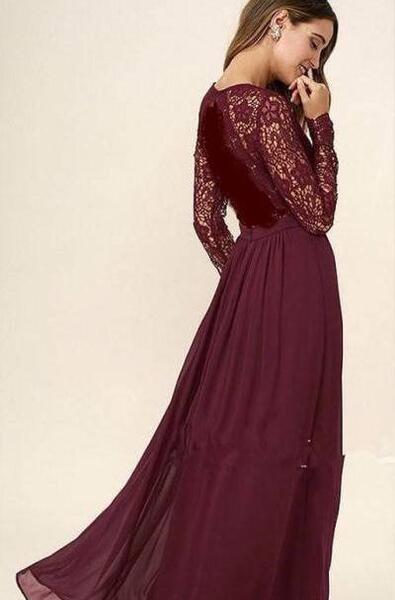 عکس لباس مجلسی زنانه گیپور دار