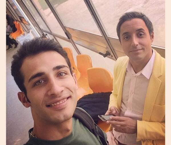 عکس مهران ضیغمی ودوست دخترش