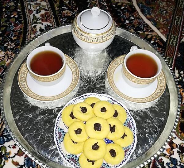 عکس چای شیرینی