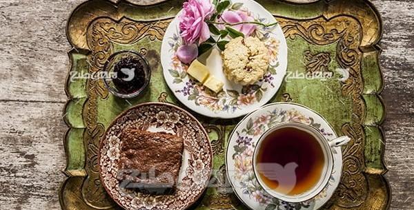 عکس چای شیرینی