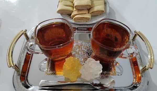 عکس چای شیرینی