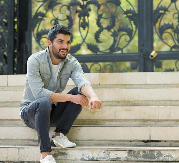 عکس فرزند سینا مهراد
