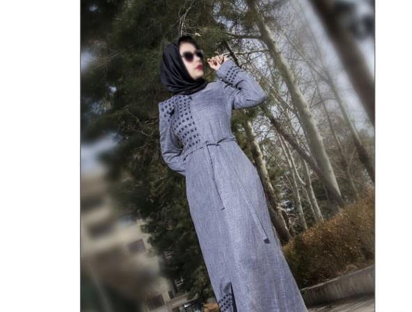 عکس مدل مانتو جدید بلند پاییزی