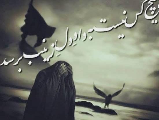 عکس نوشته در مورد حضرت زینب