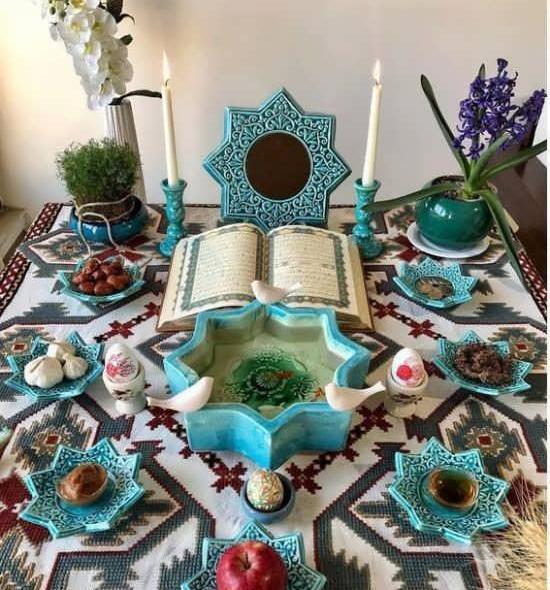 عکس ظرف های سفره هفت سین