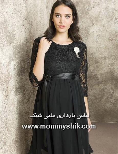 عکس لباس مجلسی کوتاه حاملگی