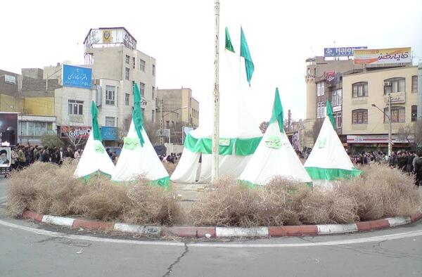 عکس چهارراه حافظ تبریز