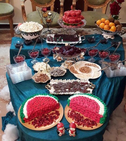 عکس یلدایی عروس