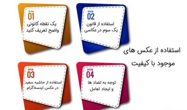 عکس ایده برای تولید محتوا در اینستاگرام