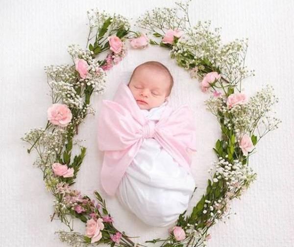 عکس بچه قنداقی