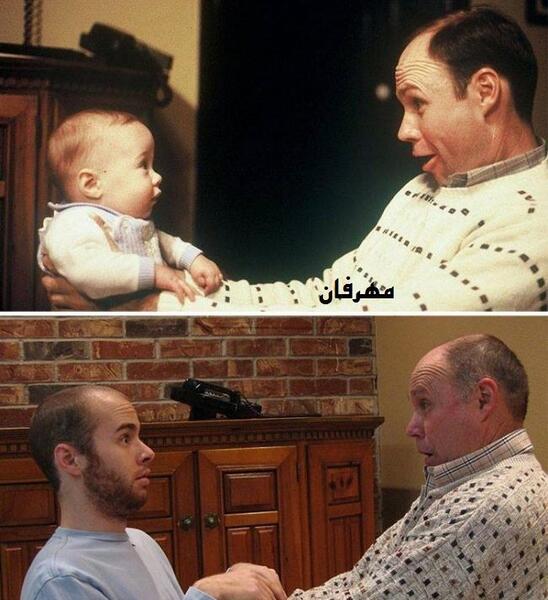 عکس بچگی خنده دار