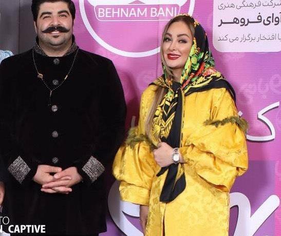 عکس بچه الهام حمیدی