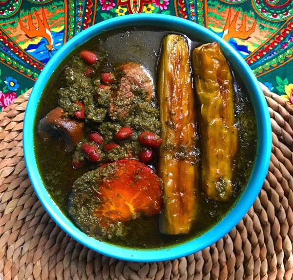 عکس قورمه سبزی شمالی