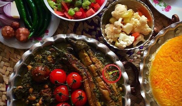عکس قورمه سبزی شمالی