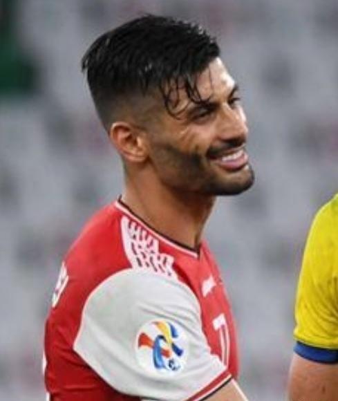 عکس سعید آقایی در پرسپولیس