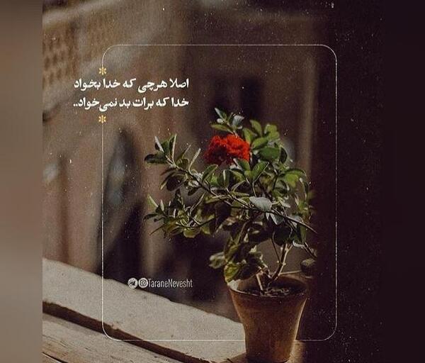 عکس پروفایل طبیعت و خدا