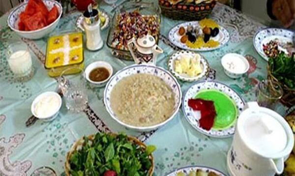عکس غذا ماه رمضان