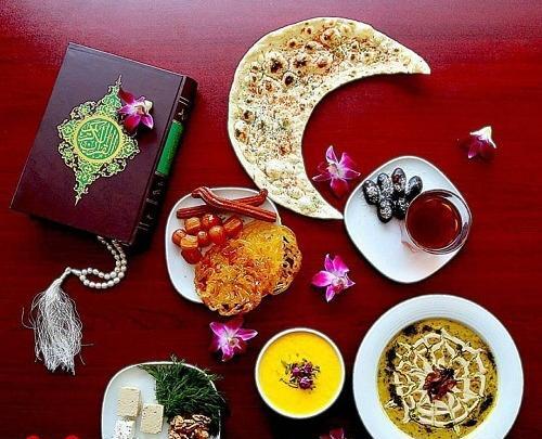 عکس غذا ماه رمضان
