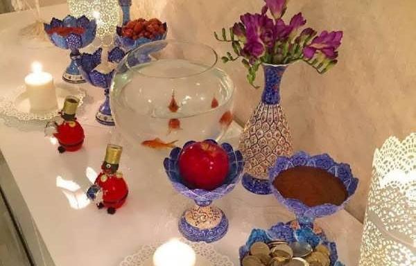 عکس سفره هفت سین معمولی