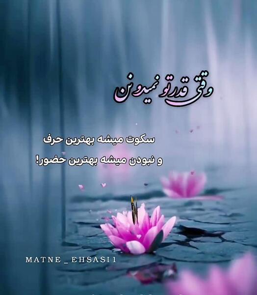 عکس نوشته قدرتو نمیدونن