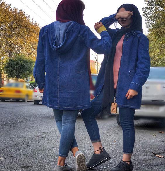 عکس مانتو لی کلاه دار