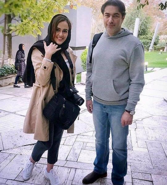 عکس پارسا پیروزفر در آمریکا