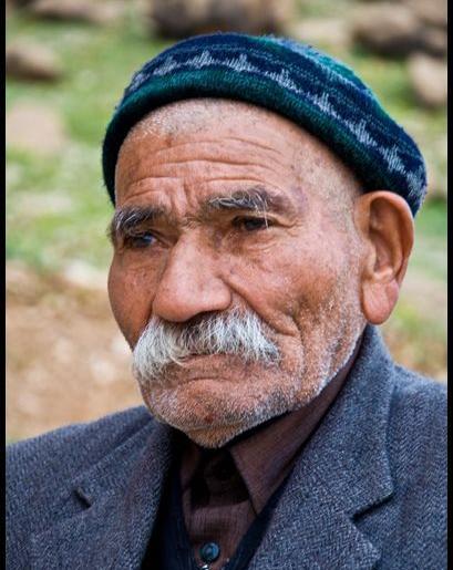 عکس مرد روستایی