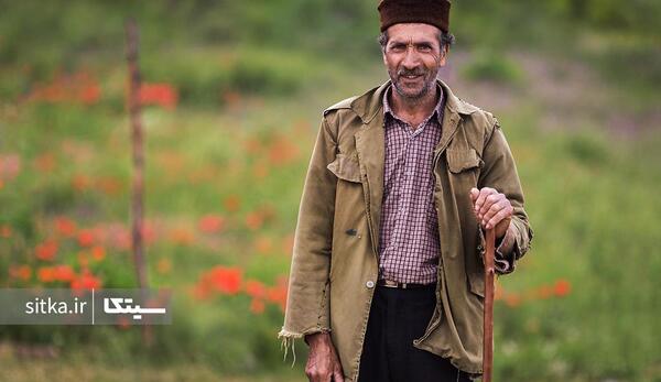 عکس مرد روستایی