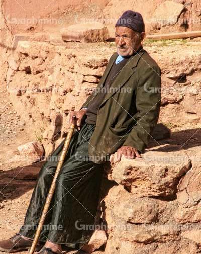 عکس مرد روستایی