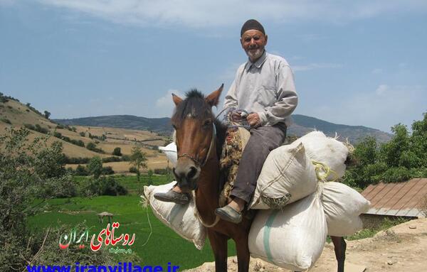 عکس مرد روستایی