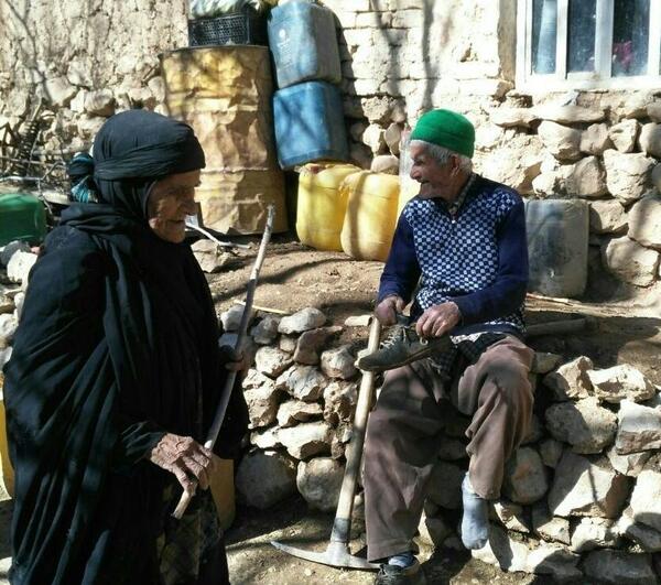 عکس مرد روستایی
