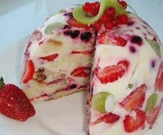 عکس از ژله بستنی میوه ای